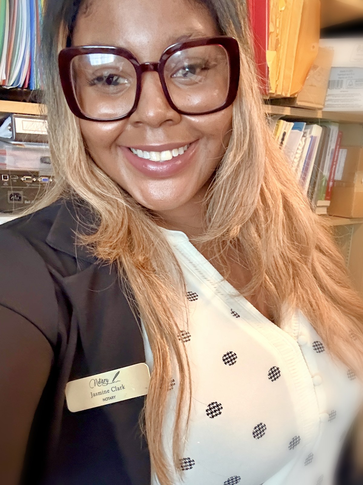 Jasmine Clark, notary public and Independent Associate of LegalShield